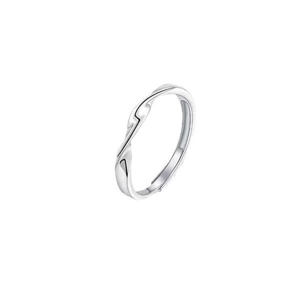 High-End Möbius Adjustable Couple Rings—Perfect Anniversary Gift for Him and Her