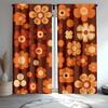Bohemian Pack Vintage Floral Curtains Polyester Suitable Bedroom Living Room Decoration Curtain Machine Washable Perfect For
