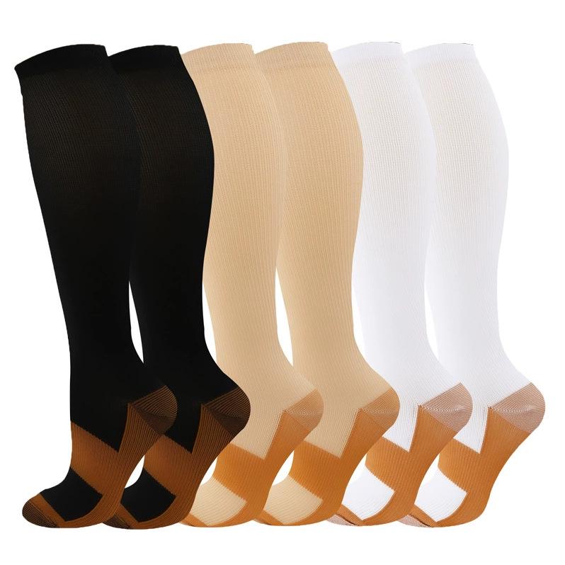 Compression Knee-high Socks Set for Running and Sports - Graduated Support, Multiple Pairs (3/4/6/8)