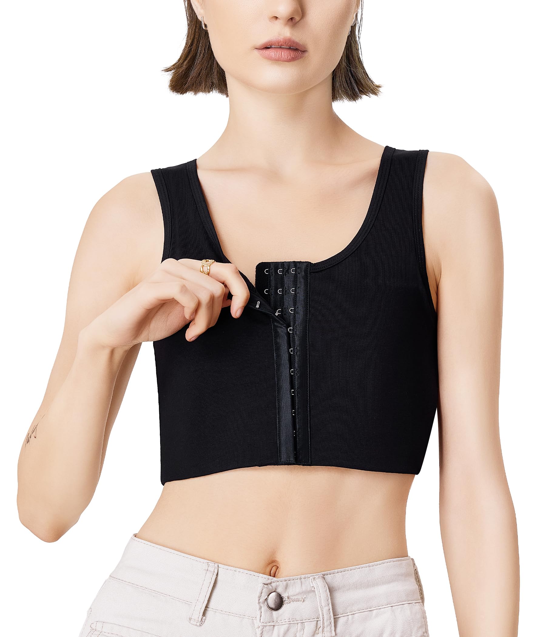 

Nabe Breast Sarashi Топ-бра, чтобы сделать вашу грудь похожей на танк, спортивный, без косточек, формирующее белье в японском стиле [CtriLady] Футболка, Лестный, Бюстгальтер, Меньше, Топ, чёрный