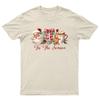 Tis The Season Christmas TShirt Unisex Gift Retro Seasonal Funny Xmas Santa i