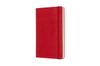 Moleskine Classic Horizontal Large Size x QP060R Notebook, Hardcover, Ruled, (13cm 21cm), Red,