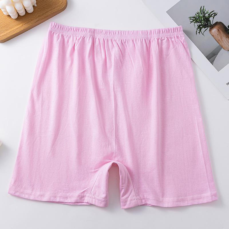 

Хлопковые трусы-слипы с высокой посадкой для женщин больших размеров - для среднего и пожилого возраста, свободного кроя, длиной до середины бедра, тонкие шорты Size 130 [175-200 lbs]