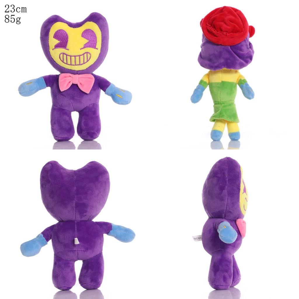 Colorful Bendy And The Ink Machine Plush Doll Figure Toy Perfect For Collectors