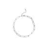 925 Sterling Silver Sparkling Chain Bracelet Female Ins Niche Design Luxury Exquisite Bracelet for Women Silver 925 Jewelry