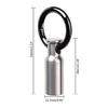 Unique Keychain Pill-Holder Container Stainless Steel Pill-Box Pill-Case Outdoor