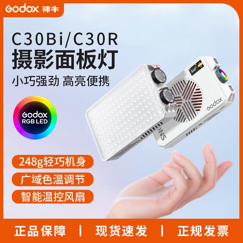 Godox C30Bi Portable RGB Bi-Color LED Photography Light