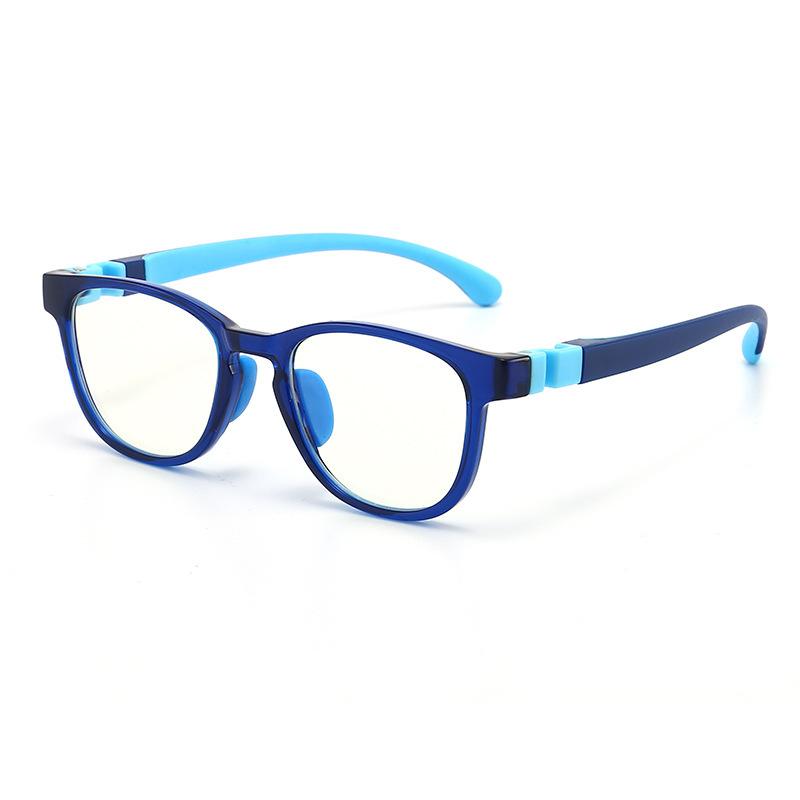 New Color Children's Anti-blue Light Glasses Silicone Nose Holder Fashion Tr Mobile Phone Computer Goggles Tide