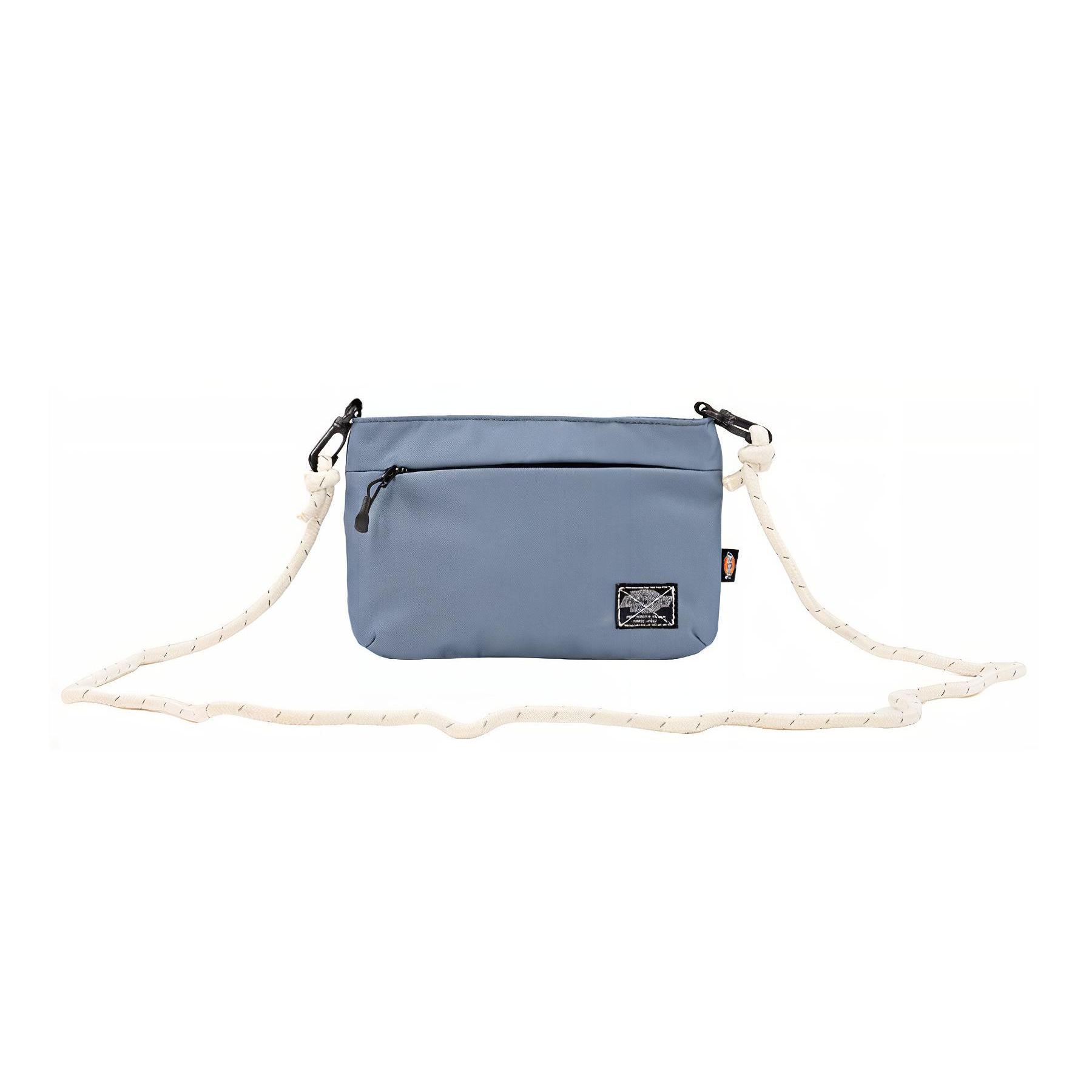 

New Dickies Cow Leather Shoulder Bag, Crossbody Bag Regular Unisex Dusty Blue DK009622B94 23.1*1.0*15.0CM