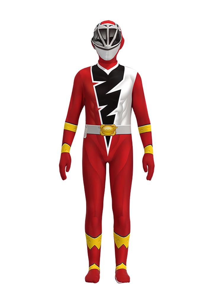 Ryusoulger Halloweenowy Rycerz Zentai Kostium Cosplay