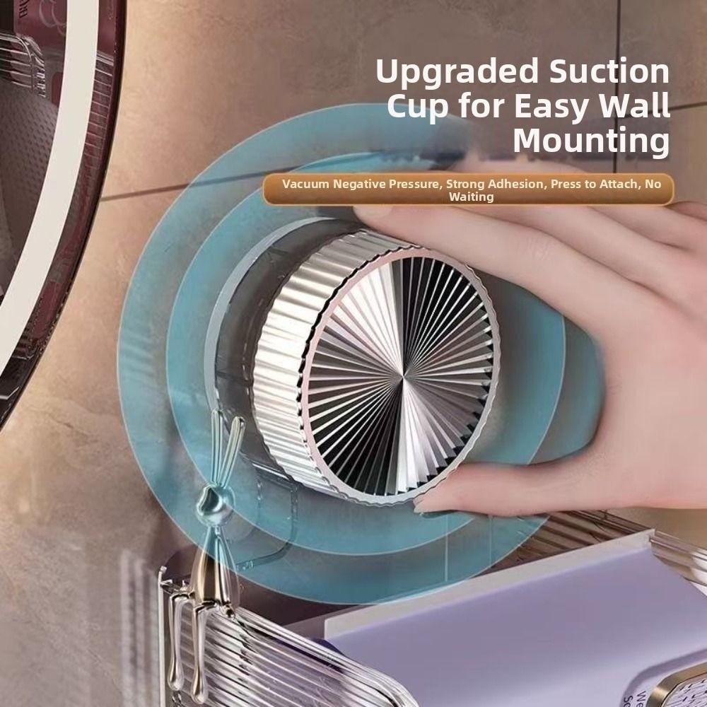 Wall Mounted Wet Wipes Storage Box Suction Cup Paper Towel Box High Quality Tissue Holder Bathroom
