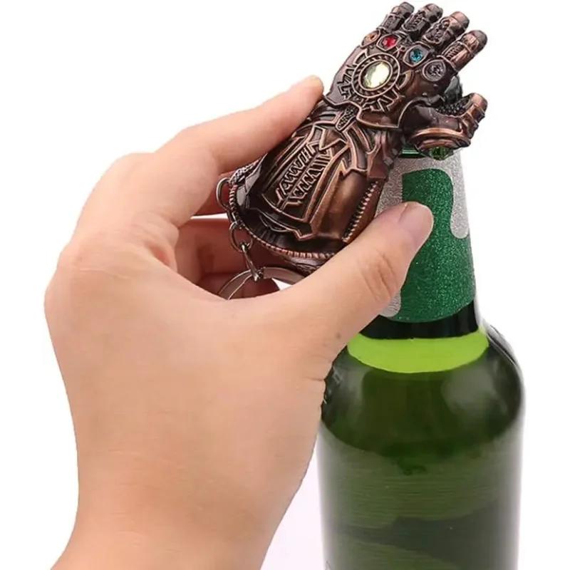 Flaschenöffner Schlüsselanhänger Hammer und Handschuh Flaschenöffner Schlüsselanhänger Geschenke Flaschenöffner für Ehemann Papa Freund Küchenhelfer