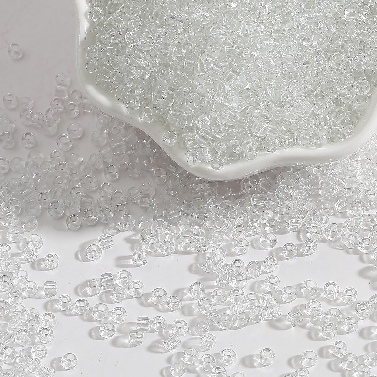 

Прозрачные цвета, чешские стеклянные бусины, хрустальные бусины с круглыми отверстиями для изготовления ювелирных изделий своими руками, ручная работа 2mm 1000pcs