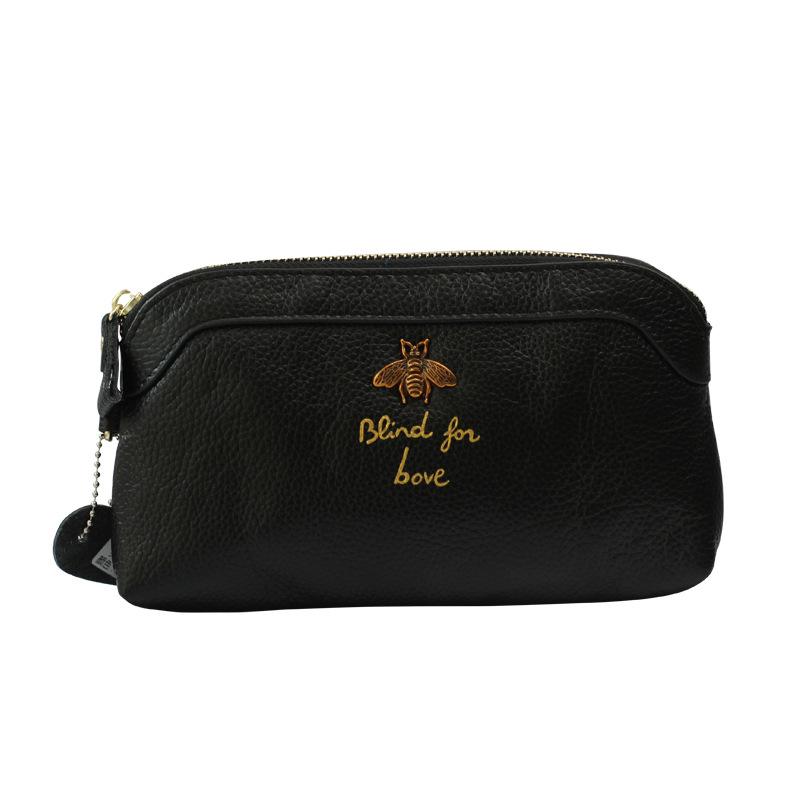 Women's Honeybee Shell-Shaped Long Clutch Wallet