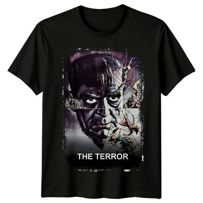 Terror (1963) Koszulka Bawełniana 100% Inspirowana Plakatem Filmowym Męskie Koszulki Top Retro Koszulka z Lat 80.