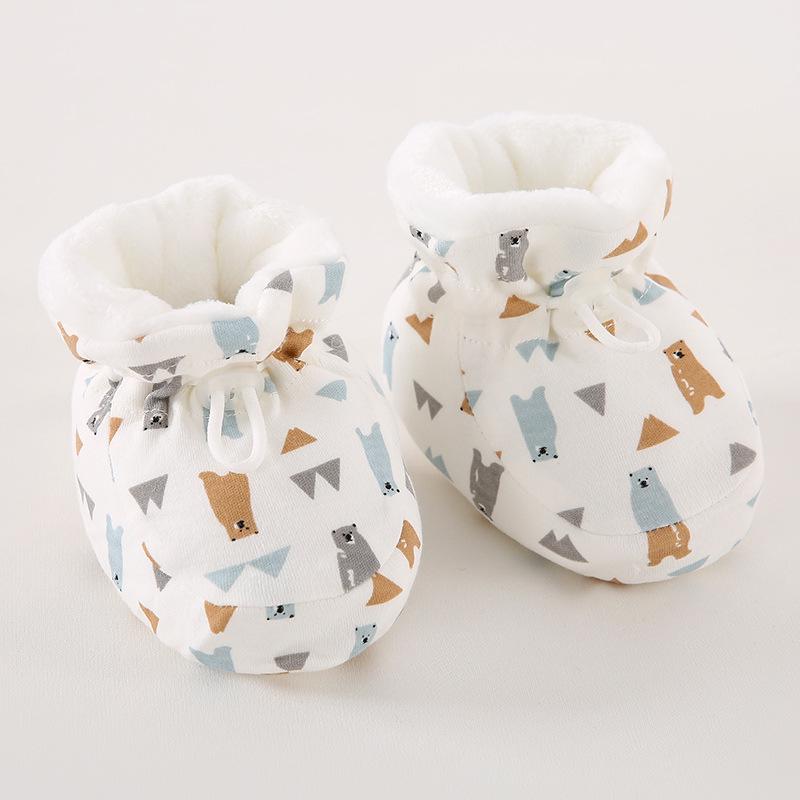 Winter Infant and Toddler Cotton Pre-Walking Soft Sole Shoes
