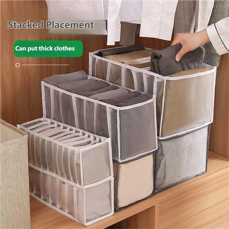 Sports Bra Underwear Organizer Storage Box Panties Socks Storage Boxes Mesh Underwear Cabinet Drawers Separator Box