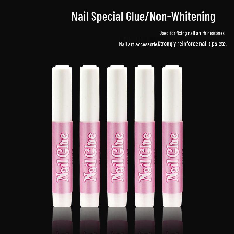 

Professional Wearable Nail Art Glue for Nail Tips, Rhinestones, and Fake Nails