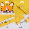 Cute Shiba Inu Dog Crossbody Bag Large Capacity Zipper Oxford Shopping Bags Women Casual Cartoon Printed Shoulder Bags