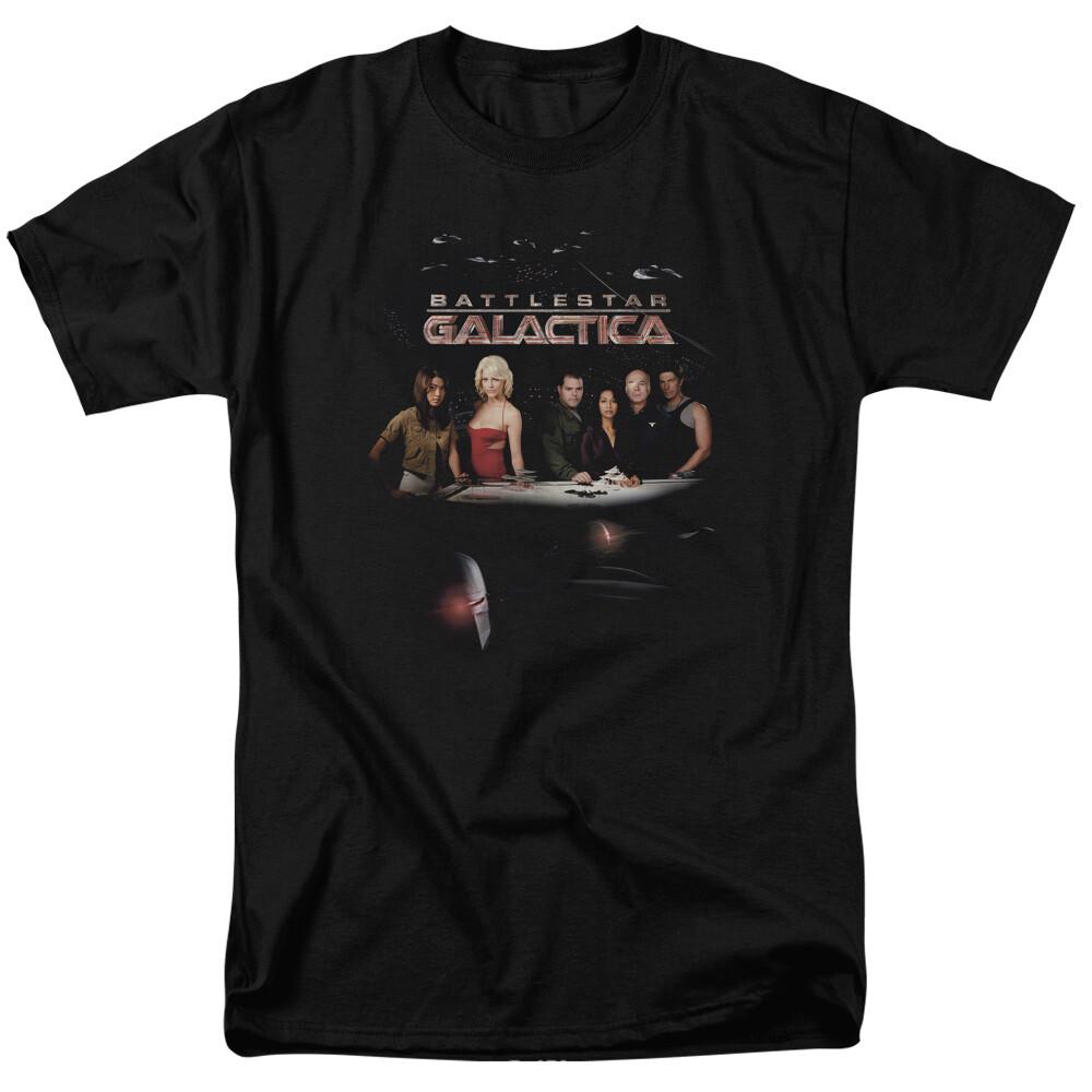 Battlestar Galactica Destiny T Shirt Licensed Sci-Fi TV Show Adult Tee New Black