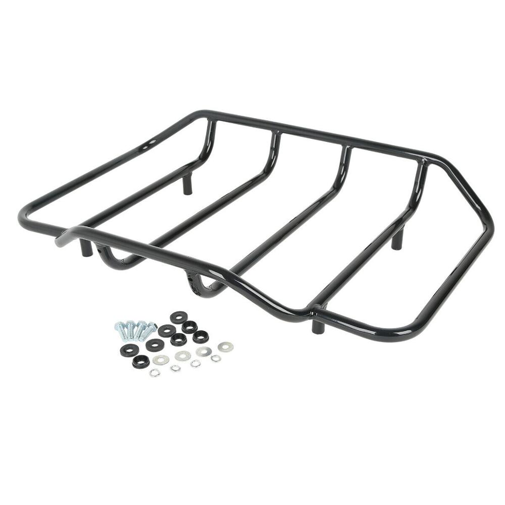Motorcycle Trunk Luggage Top Rack For Harley Touring Road King Street Glide 1984-2025