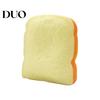 Portable Stress Toy 1/2Pcs Simulated Toast Relief Toy, Sliced Bread Squeeze Sensory Soft Stretchy Fake Food Fidget for Kids Teens Adults Hand