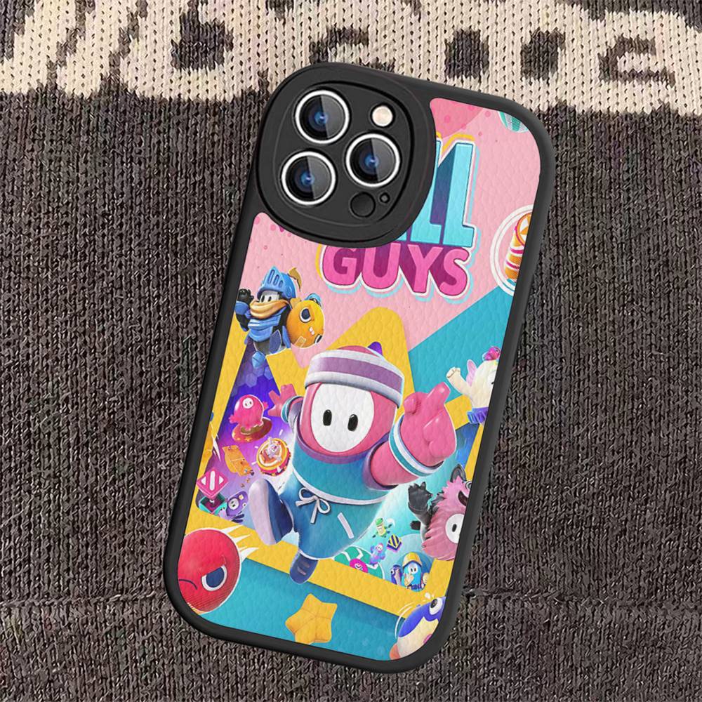 F-Fall G-Guys Party Game Phone Case Hard Leather For IPhone 14 13 16 Mini 15 14 11 12 Pro Max Plus Fundas