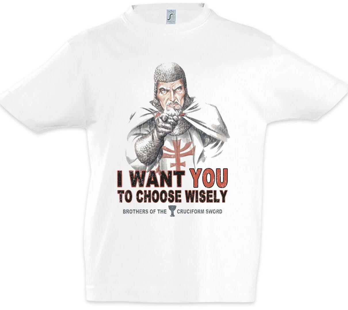 I Want You To Choose Wisely Kids Boys kids boys T-Shirt Indiana Last Jones Crusade 100