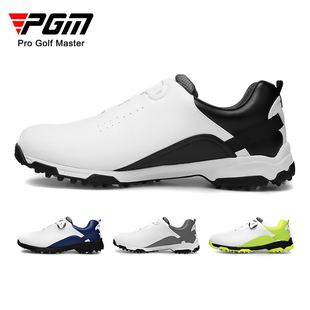 PGM Men's Spikeless Waterproof Golf Shoes - Anti-Slip & Breathable for Summer