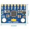 GY-521 MPU-6050 MPU6050 3-akset analog gyroskopsensor + akselerometermodul IIC I2C for Arduino quadcopter drone 3-5V DC
