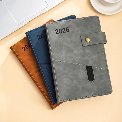 Verschleißfestes 2026 Terminplaner Notizbuch 12 Monate 365 Tage Effizienz Notizbuch Schule