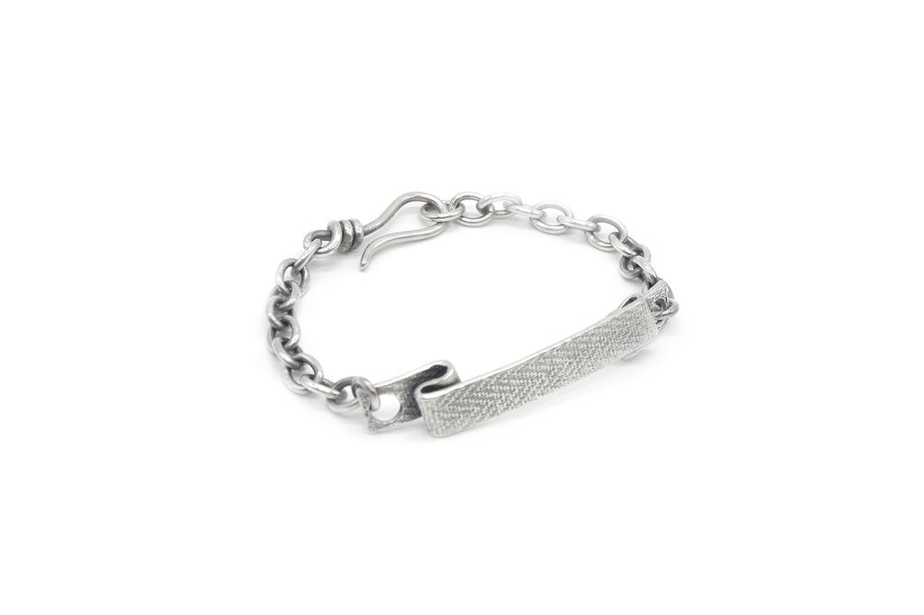 Oddcollet [Silver925]Scroll Chain Bracelet (S)