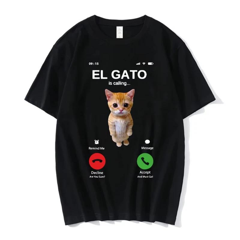 

Sad Crying Cat Tshirt for Women Printing T Shirt Comfortable Soft ONeck Tops Holiday Casual Women Clothes Y2k Top S