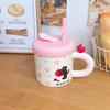 Straw Cup with Good Looks and Small Gifts for Girls To Best Friends Birthday Gifts for Girls Mug with Lid Girl Heart