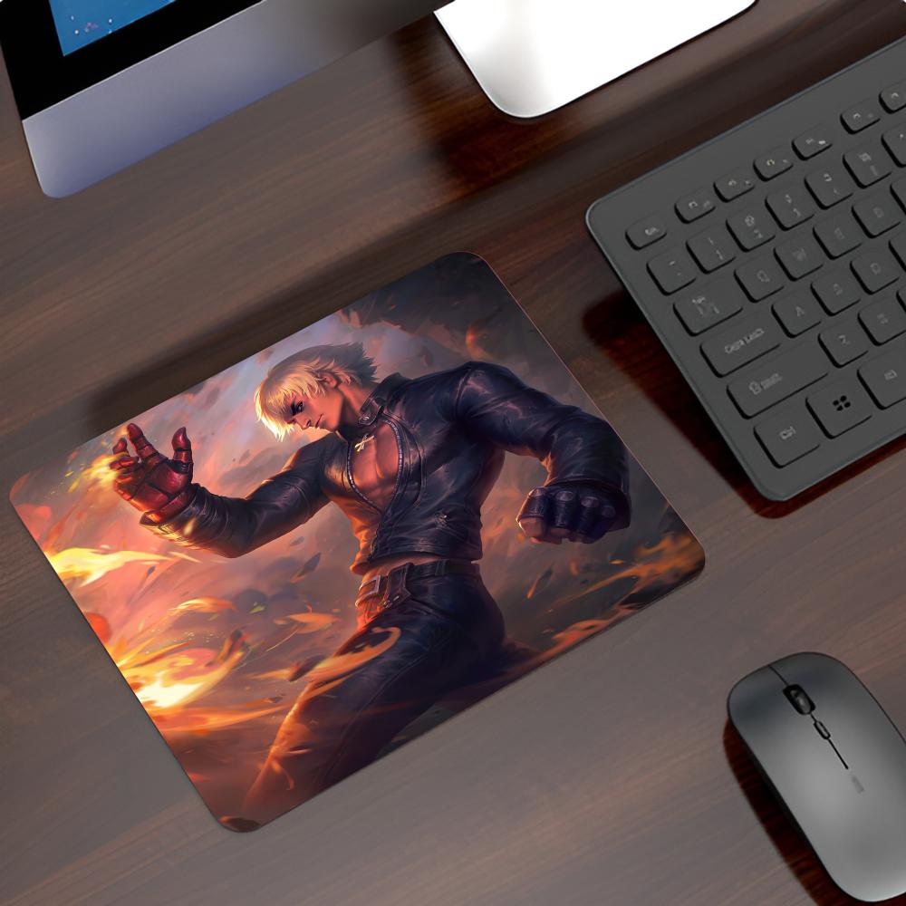 KOFS K-King O-Of F-Fighters Mouse Pad Game mause pads Laptops Small Wrist Protector Supplies Desk Accessories Luxury Notebook A