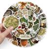 50 Forest-Inspired Graffiti Stickers for Water Bottles, Skateboards, Computers, and Journals