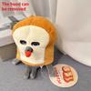 Cute Funny Cartoon Bread Thief Mouse Plush Toy Doll Pendant For Young Adults
