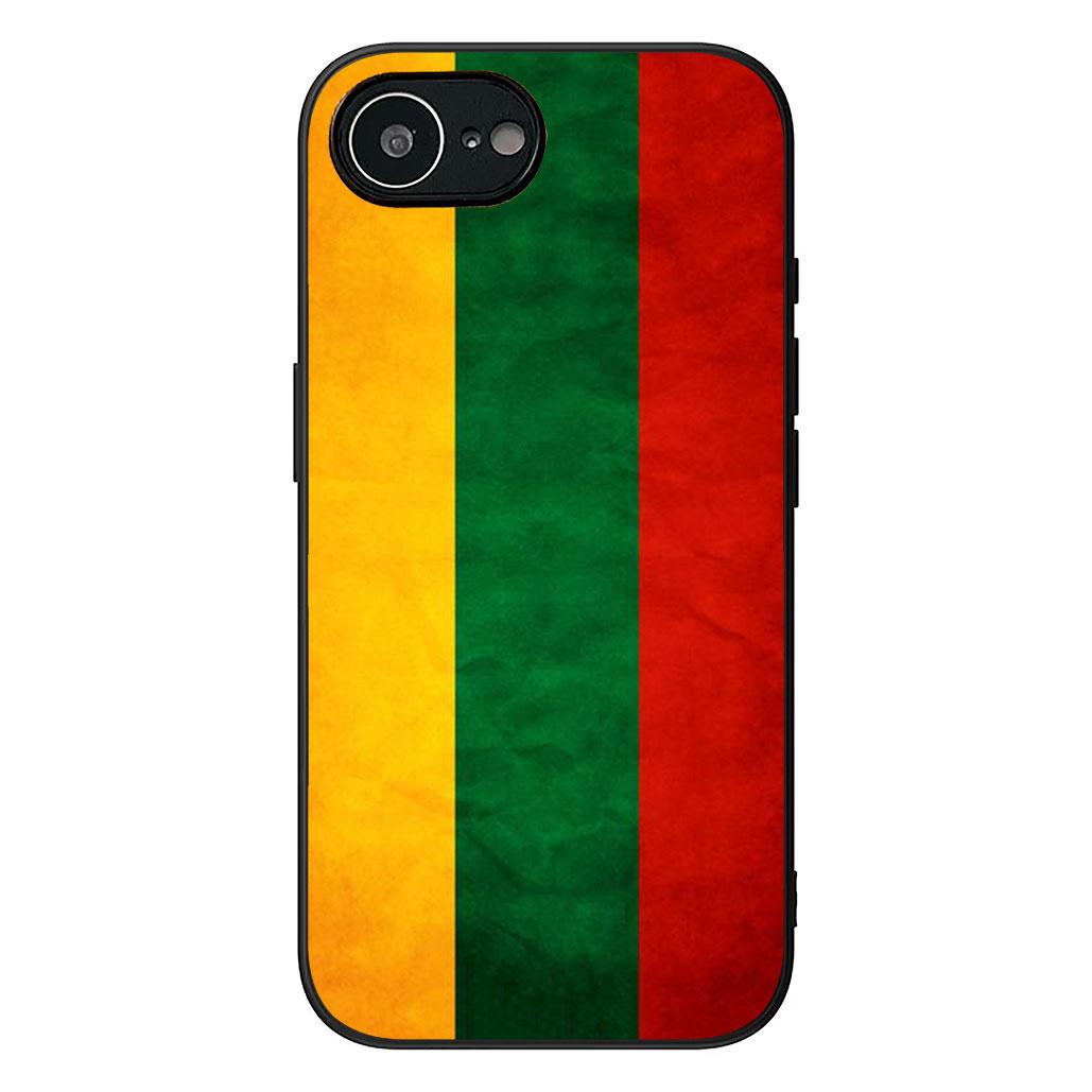 

Lithuania Flag Protective Cover for Apple iPhone 16 17 Air 14 15 Pro Max Plus 16+ 16E 14+ ProMax Phone Case iPhone Air