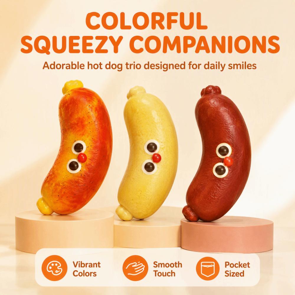 Slow Rebound Squeezable Toy Slow-Rise Fidget Toy Sensory Toy Squishy Toy  Gifts