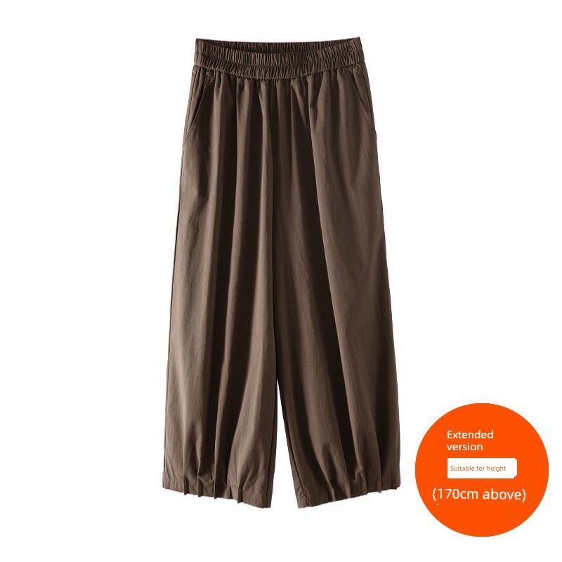 

Plus size women clothing [Korean Series Early Autumn Wear Set] Retro Vest French style Shirts Loose Casual Pants Three-Piece Set Deep Coffee-pants (170cm above) 4XL