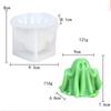 Halloween Ghost Candle Mold Crafts Gypsum Resin Making Silicone Mold DIY Pumpkin Ghost Modeling Decoration Kitchen Mold