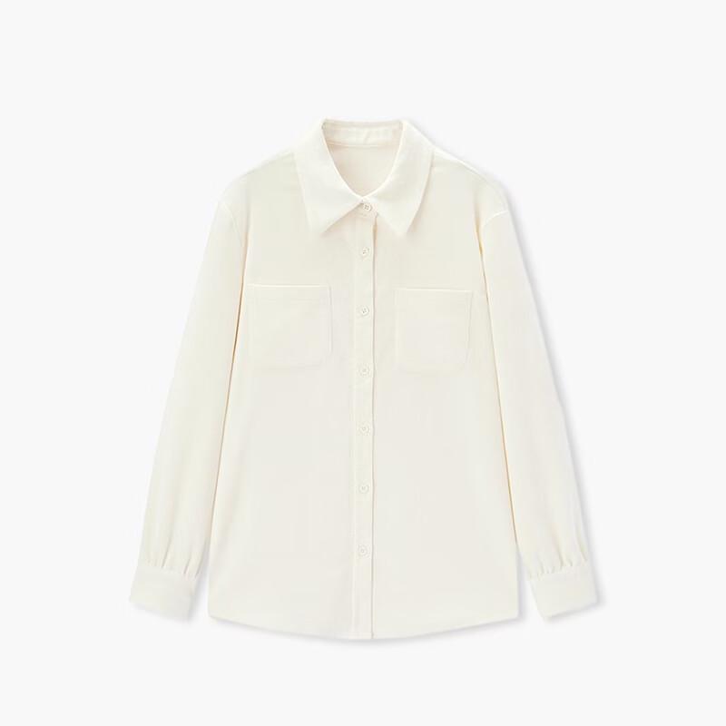 EICHITOO Women's Soft Lapel Long-Sleeve Shirt