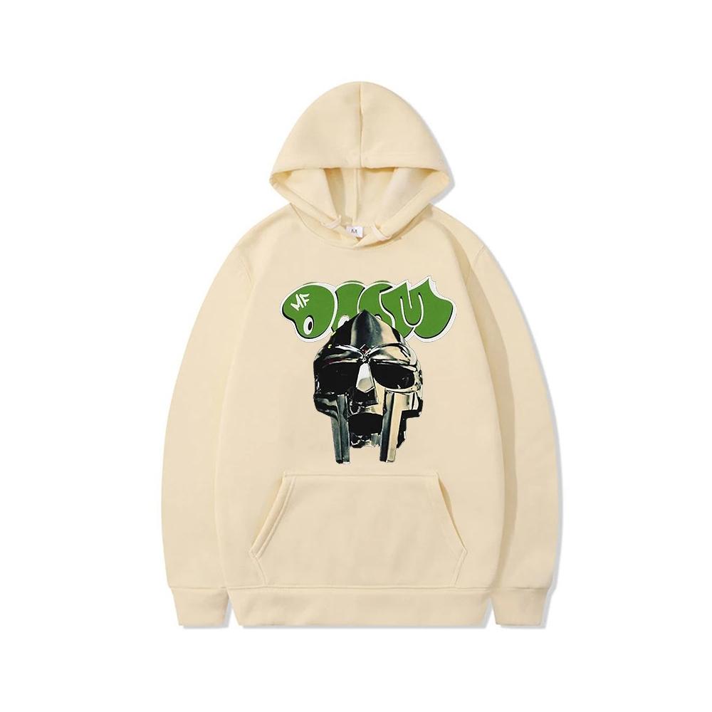 Cartoon Mf Doom Hettegenser Herre Dame Genser Langermede Gensere Hettegensere Vinter Harajuku Streetwear Klær Topper