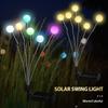 Solar Lights Outdoor Patio Lights 7 Color Changing RGB Lights Home Decorative Lights IP65 Waterproof Warm /Colorful Light  