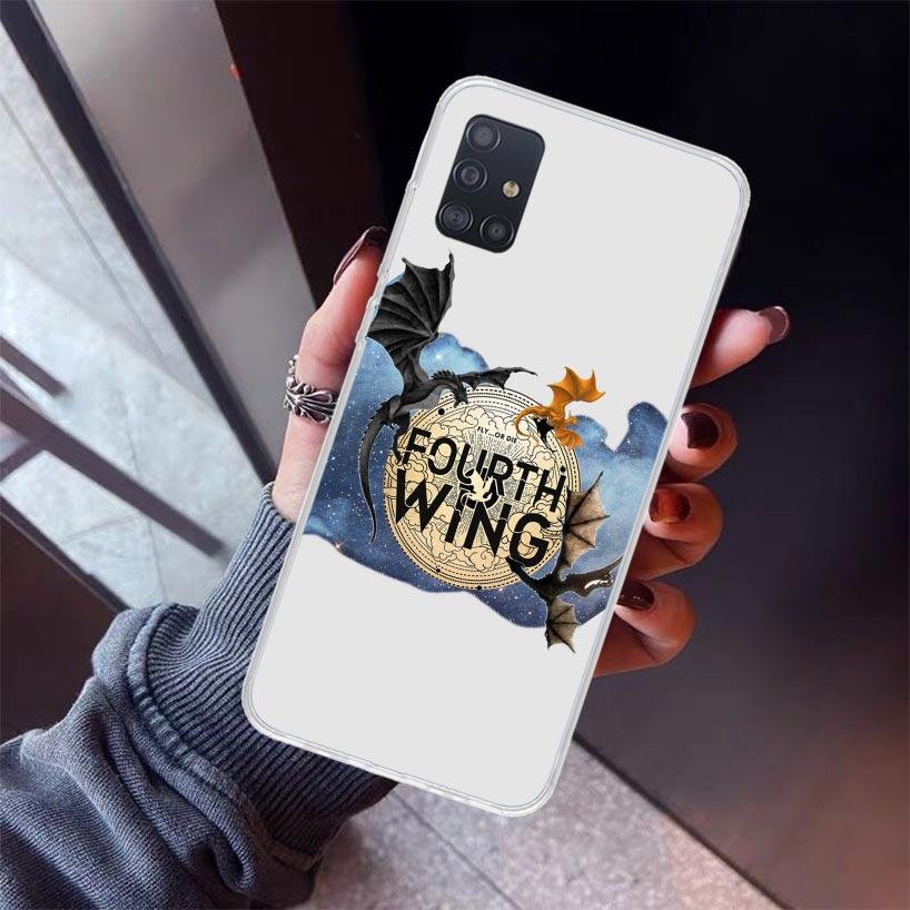 

F-Fourth W-Wing Dragon Phone Case For Samsung Galaxy A12 A52S A42 A32 A22 A51 A50 Note 20 Ultra 10 S10 Plus A71 A70 A31 A30 A10S Samsung Note 20