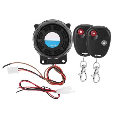 105-125dB Motorcycle Remote Control Alarm Horn Anti Theft Security System