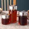 100-500ml Liquid Storage Cup High Borosilicate Thermostability Portable Seal Glss Bottle with Capacity Scale Glass Storage Jar