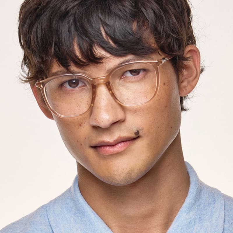 

Sunnies Studios [Блокирующие синий свет] GATSBY Розово-коричневый FREE