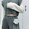 1Pc Mini Gold Silver Floral Acrylic Bag Evening Bag Purses And Handbag Shoulder Bags Party Wedding Clutch Purse