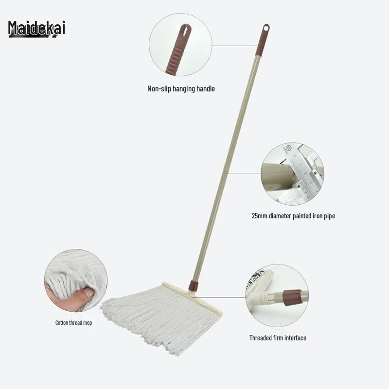 Maidekai Multi-strand Absorbent Cotton Mop